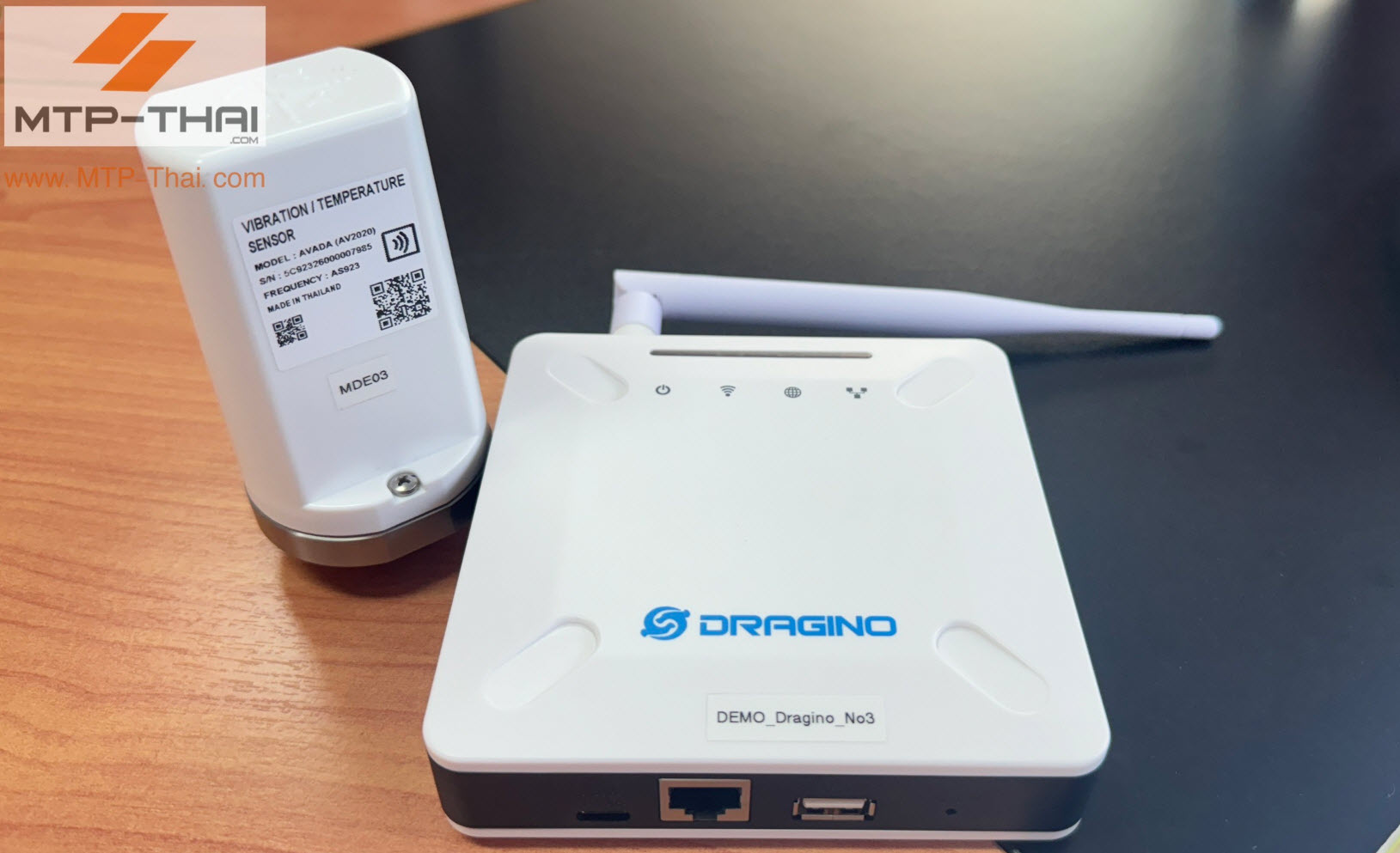 ชุดอุปกรณ์ AVADA AV2020 พร้อม LoRa Gateway Dragino เซ็นเซอร์ AVADA AV2020 และ LoRa Gateway ยี่ห้อ Dragino ผลิตในประเทศไทย