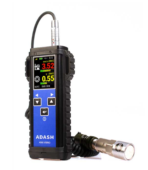A4900-Vibrio-S-vibration-meter ADASH A4900 Vibrio เครื่องวัดความสั่นสะเทือนราคาประหยัด วัดมอเตอร์และเครื่องจักรโรงงานหน้างานจริง | MTP-Thai ตัวแทนแท้ในไทย