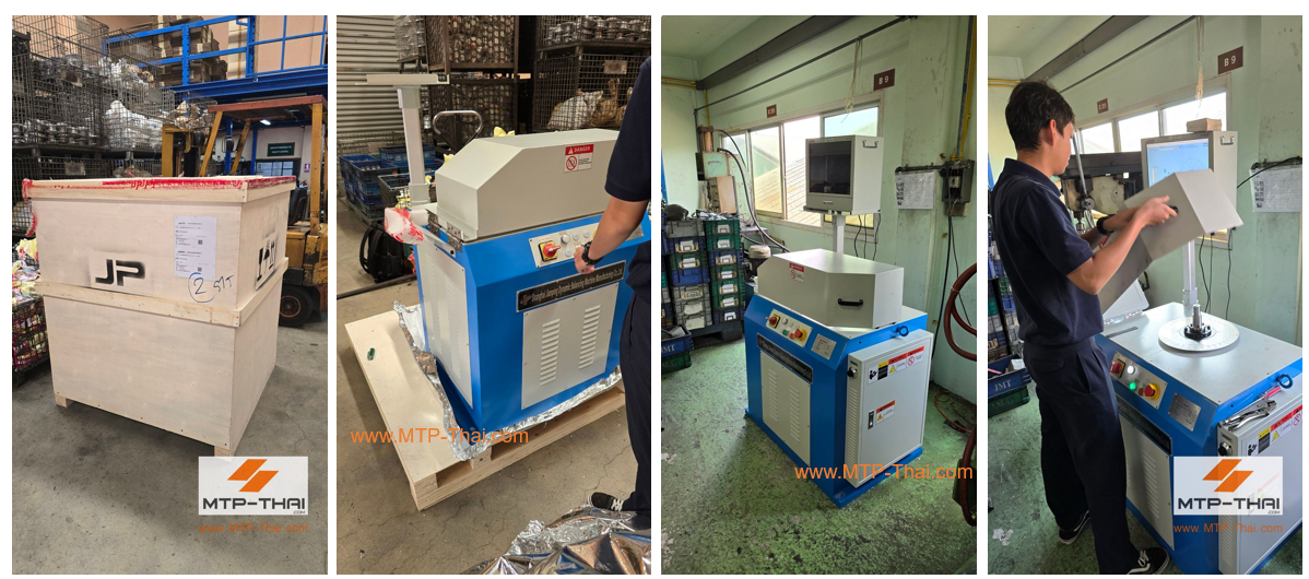 dynamic-balancing-machine-เครื่องบาลานซ์แนวตั้ง-บาลานใบพัด-phld-16-ส่งเครื่อง ขั้นตอนส่งและติดตั้งเครื่องบาลานซ์แนวตั้ง PHLD-16H ให้ลูกค้า