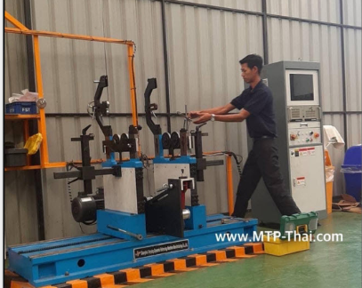 สอบเทียบเครื่องบาลานซ์แนวนอนหน้างานจริง โดย MTP-Thai ทีมช่าง MTP-Thai สอบเทียบเครื่องบาลานซ์แนวนอนให้บริษัท เอดีเอส เซลส์ แอนด์ เซอร์วิส จำกัด หน้างานจริง