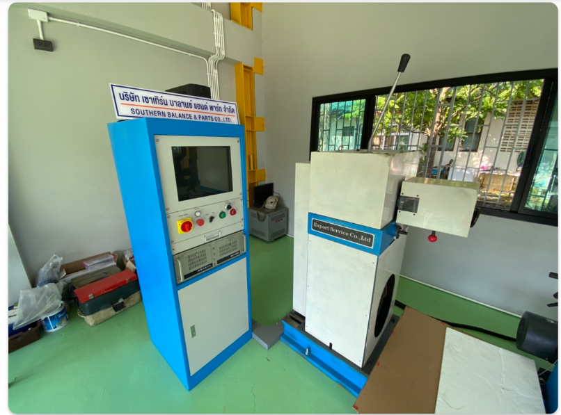 เครื่องบาลานซ์โรเตอร์ Southern Balance & Parts เครื่องบาลานซ์โรเตอร์ที่ศูนย์ Southern Balance & Parts