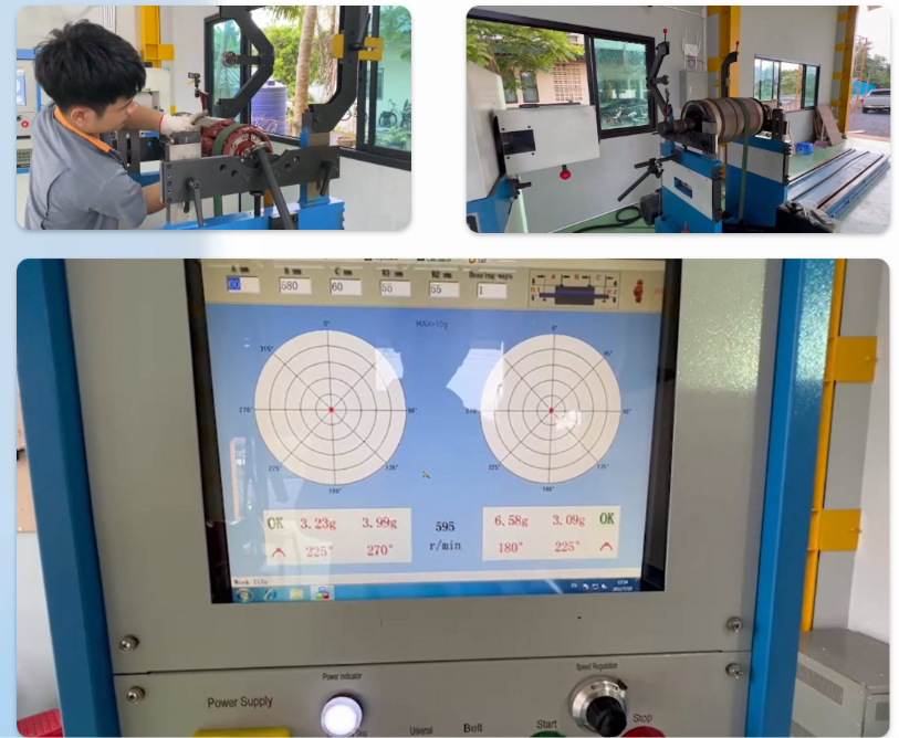 ขั้นตอนการรับบาลานซ์โรเตอร์ ขั้นตอนการบาลานซ์โรเตอร์ที่ Southern Balance & Parts ตั้งแต่ติดตั้งชิ้นงานจนถึงดูผลวัด