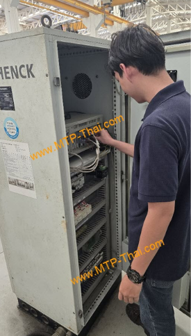 ซ่อมเครื่องบาลานซ์-schenck-mtp-thai-03 ทีมวิศวกร MTP-Thai ซ่อมเครื่องบาลานซ์ Schenck ของลูกค้า