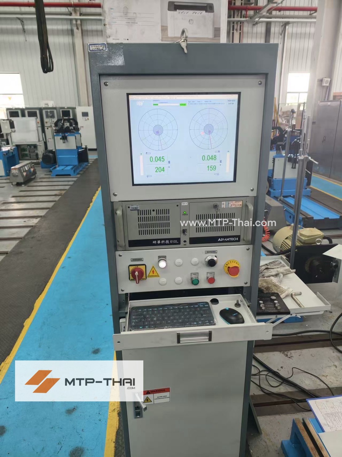ผู้บริหาร MTP-Thai ตรวจงานติดตั้งเครื่องบาลานซ์ 10 ตัน ร่วมกับลูกค้าบดิณ อินดัสเทรียล เซอร์วิส คุณสงกรานต์ ผู้บริหาร MTP-Thai ลงพื้นที่ดูแลงานติดตั้งเครื่องบาลานซ์ร่วมกับลูกค้าบดิณ อินดัสเทรียล เซอร์วิส