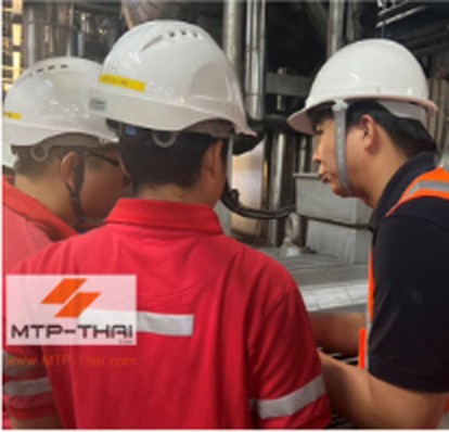 อบรมใช้งานเครื่องวัดความสั่นสะเทือน ADASH แบบลงมือทำจริง Myanmar Brewery